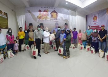 Milad ke-14, DPC Gerindra KBB Santuni Anak Yatim dan Bagikan Paket Sembako