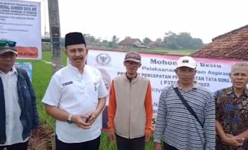 Kades Sindangkerta: Program P3TGAI Membantu Kualitas Irigasi Pedesaan