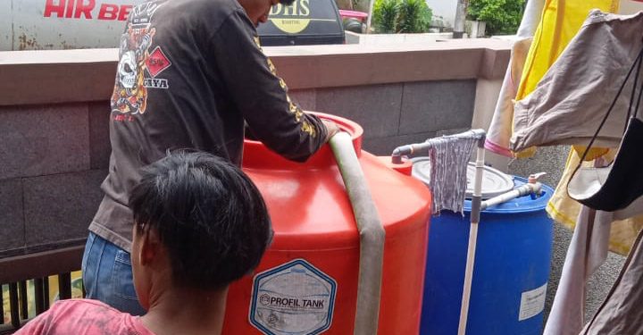 Distribusi Air ke Komplek Cilame Terhambat karena Surutnya Debit Situ Lembang