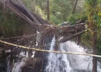 Saluran Irigasi Putus, Warga Cibedug Terancam Krisis Air