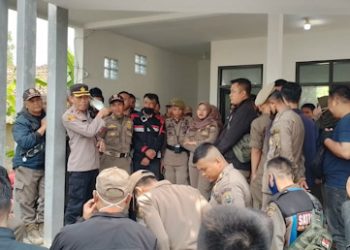 115 Peronil Satpol PP KBB Gelar Aksi, Ini Tuntutannya