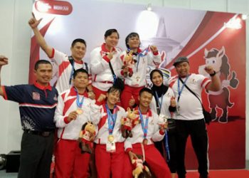 Cabor Gulat Raih 3 Emas 1 Perunggu Diajang Porprov