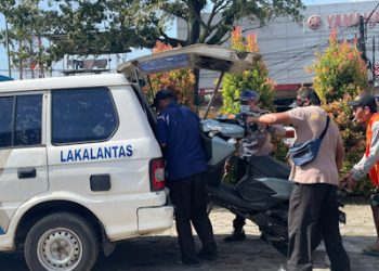 Satu Orang Pengendara Motor Meninggal Terlindas Truk di Jalan Raya Padalarang