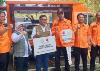BPBD KBB Dapat Bantuan 1 Unit Mobil Dumlap dari BNPB