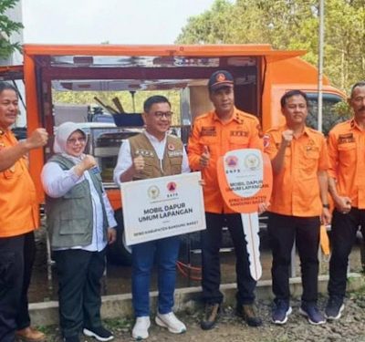 BPBD KBB Dapat Bantuan 1 Unit Mobil Dumlap dari BNPB
