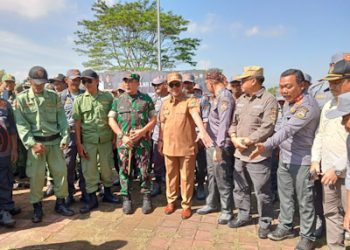 Pemkab Bandung Barat Gelar Apel Kesiapsiagaan Pengamanan Pemilu 2024