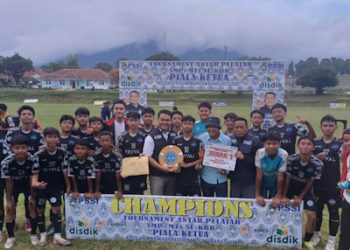 SMP Negeri 3 Padalarang Juara Piala Askab PSSI KBB