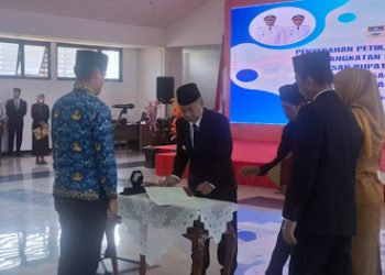 Pelantikan ASN KBB, Ini Pesan Wabup Asep Ismail