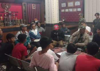 Perang Sarung Antar Desa Digagalkan, 20 Remaja Jalani Mediasi