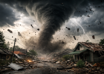 Puting Beliung Terjang Padalarang, Puluhan Rumah di Desa Cipendeuy Rusak