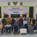 Telkom Salurkan 10 Kursi Roda untuk Penyandang Disabilitas di Cipatat