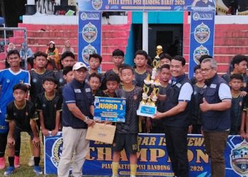 BMKJ Juara Liga Jabar Istimewa U-14 Usai Tumbangkan Persebat di Final