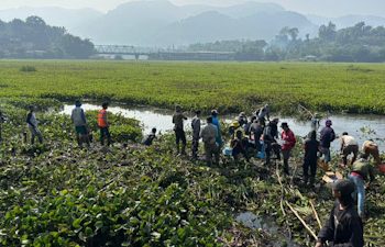 Bupati Bandung Barat Pimpin Aksi Bersih Eceng Gondok, Dukung PLN Indonesia Power Jaga Waduk Saguling