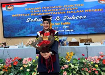 Kabid BKPSDM KBB Jadi Wisudawan Terbaik Kedua Program Doktor IPDN