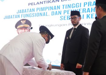 Bupati Jeje Lantik 230 ASN Bandung Barat, Kadishub dan Kadisbudpar Bertukar Jabatan