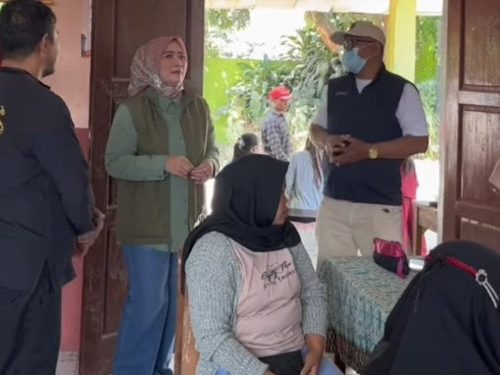 Dinkes KBB Periksa Kesehatan Warga Terdampak Aktivitas Tambang Batu Kapur