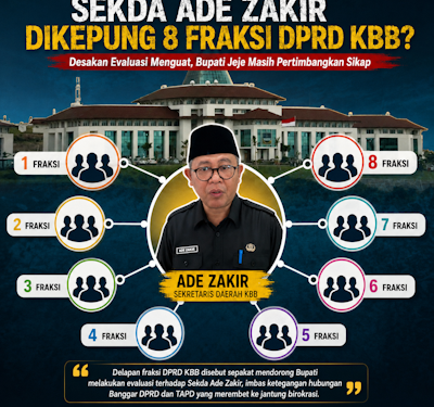 Delapan Fraksi Bersatu Desak Sekda KBB Diganti, Bola Panas Kini di Tangan Bupati Jeje