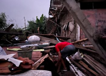 Puting Beliung Porak-porandakan Rumah Warga PPI Padalarang